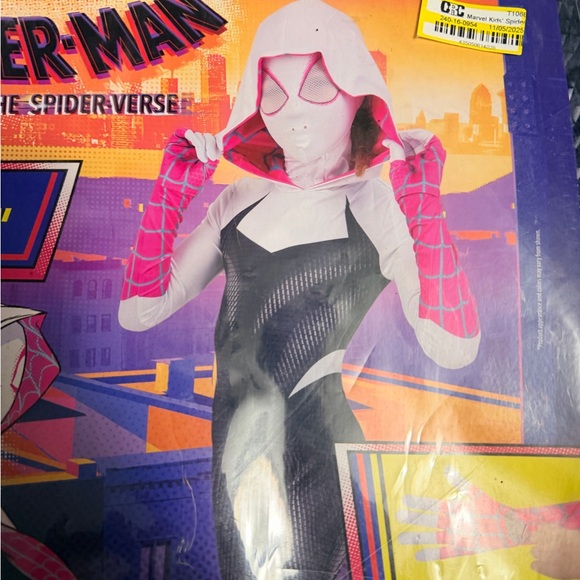 NEW 10/12 Spider-Gwen Official Halloween Costume Ghost-spider - Picture 9 of 11